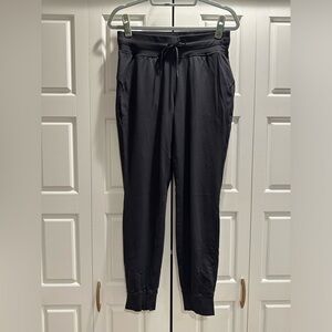 Lulu joggers size 8 black